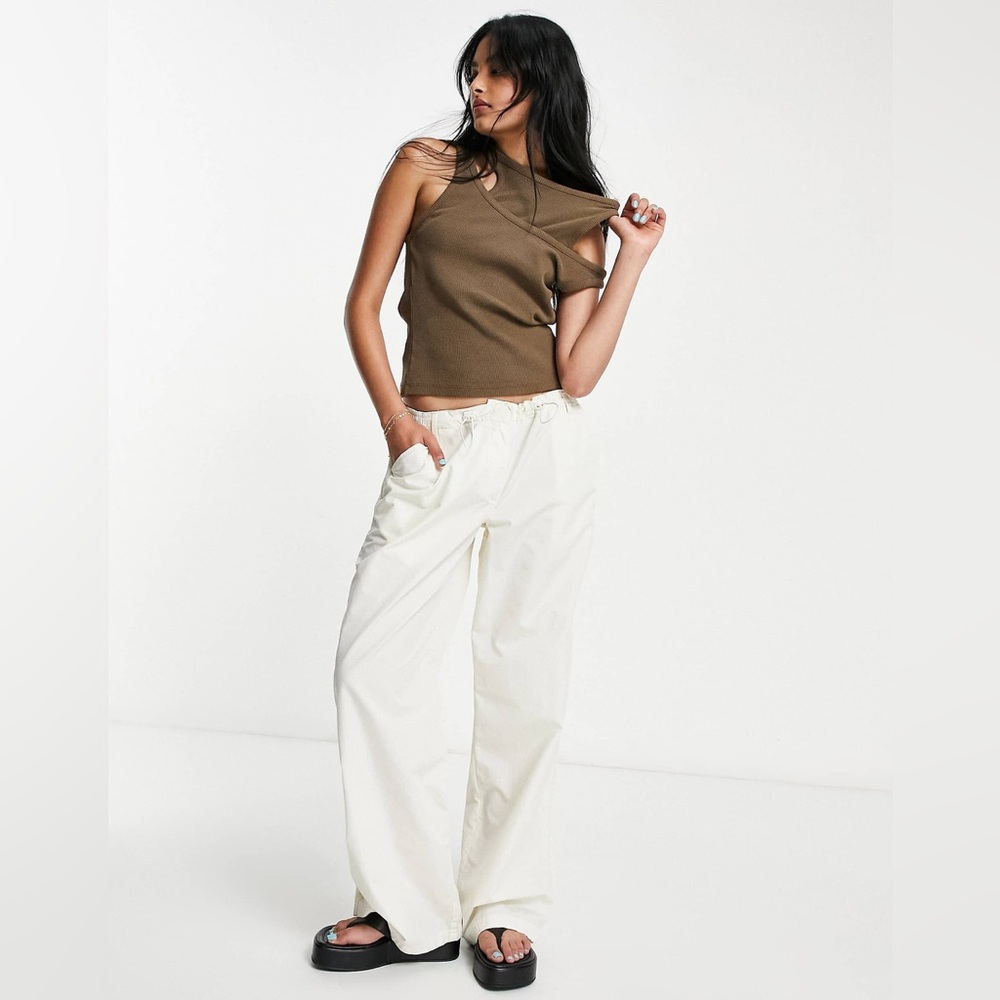 TOPSHOP 2FER RIBBED TANK TOP